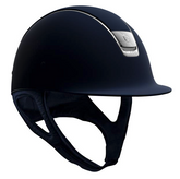 Samshield Navy Shadowmatt Titanium Trim Chrome Black Blazon W/ 5 Swarovski Crystals